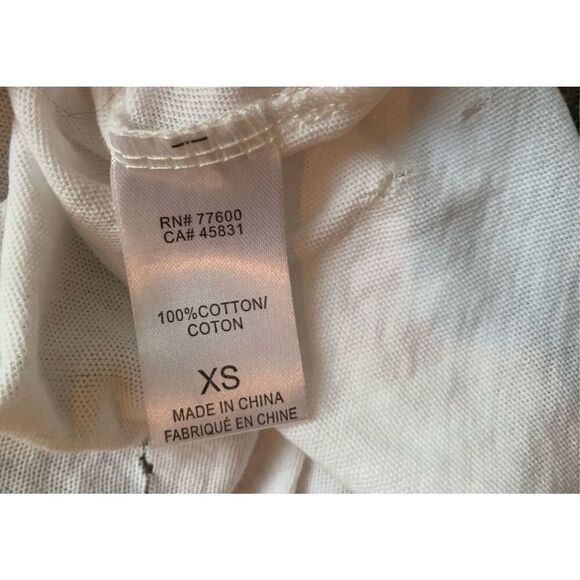 NEW Chaser Journey White Distressed Graphic rocker Tee T SHIRT sz XS S - Picture 6 of 6